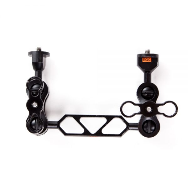 ULCS 1-Segment Friction Arm aus Aluminium 6061 mit zwei 1-Zoll-Kugelgelenken und O-Ring-Reibung.