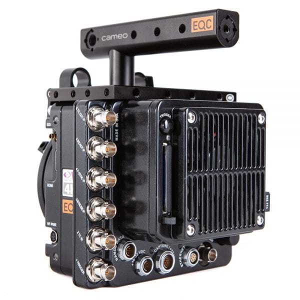 Vision Research Phantom VEO4K PL Hochgeschwindigkeitskamera mit PL-Mount und bis zu 1000 Bildern pro Sekunde in 4K.