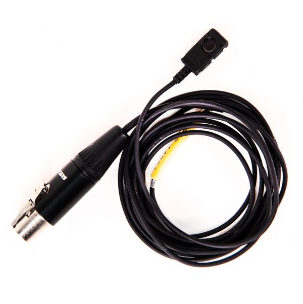 Voice Technologies VT 506 Lavalier-Mikrofon mit Kugelcharakteristik und internem HF-Filter.