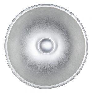 Walimex Beauty Dish mit 70 cm Durchmesser und Bowens-Anschluss für fokussiertes, weiches Licht.
