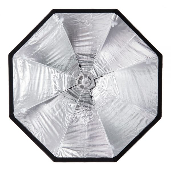 Walimex Octagon Easy Softbox mit 120 cm Durchmesser, Bowens-Anschluss und schnellem Schirm-Aufbau.