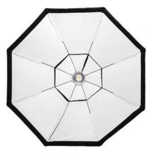 Walimex pro Oktagon Softbox 200cm mit Bowens-Anschluss und Wabengitter für weiches Streulicht.