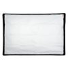 Rechteckige Softbox mit Easy-Aufbau für weiches, gerichtetes Licht mit sauberem Reflex – vielseitig für Porträt und Produktfotografie. Walimex pro Softbox Easy 90 x 60cm, Nahaufnahme der weißen Diffusorfläche im Easy-Rahmen.