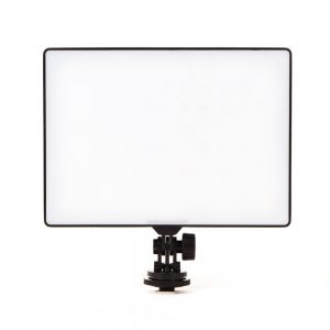 Yongnuo YN300 Air Bi-Color-LED-Panel mit 96 SMD-LEDs und Farbtemperatur von 3200 bis 5500 Kelvin.