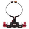 Optikstütze für 15-mm-Rods, die schwere Objektive abstützt und das Kamera-Bajonett entlastet. Zacuto Optikstütze für 15-mm-Rods mit gezahntem Ring zur Aufnahme schwerer Objektive.