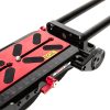 Grundplatte für Kamera-Rigs von DSLRs bis zur Alexa, mit verschiebbarer Kamerabefestigung und Schulterpolster. Zacuto VCT Pro Grundplatte für Kamera-Rigs mit VCT14-kompatiblem V-Keil und Gel-Schulterpolster.