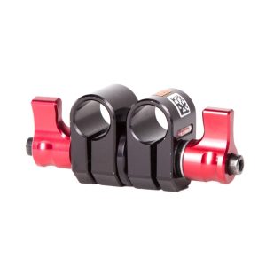 Zacuto Z-Mount Zwivel 2 Schwenk-Adapter verbindet zwei 15-mm-Rods mit unabhängig einstellbarem Winkel.