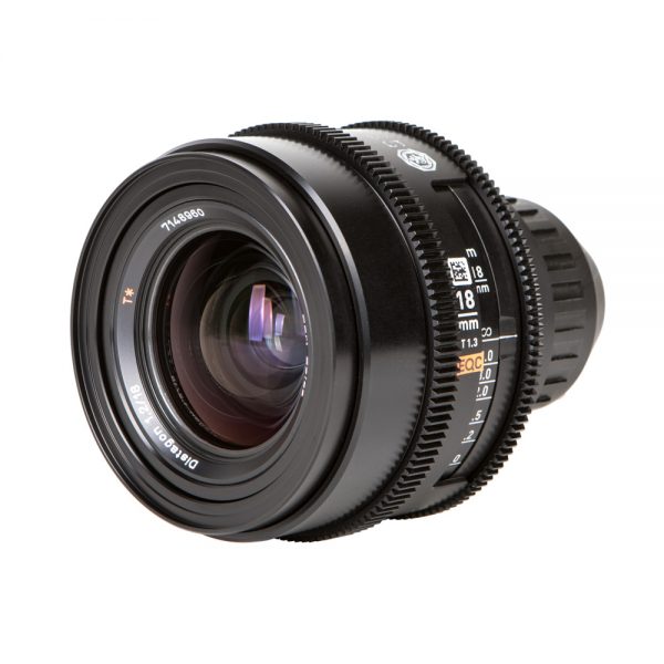 Zeiss High Speed MKII Rehoused Objektiv-Set mit fünf T1.3-Brennweiten und 95 mm Frontdurchmesser.