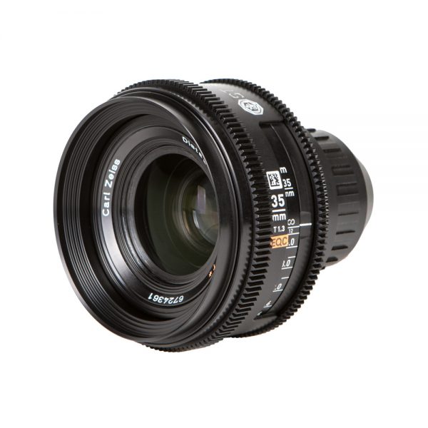 Zeiss High Speed MKII Rehoused Objektiv-Set mit fünf T1.3-Brennweiten und 95 mm Frontdurchmesser.