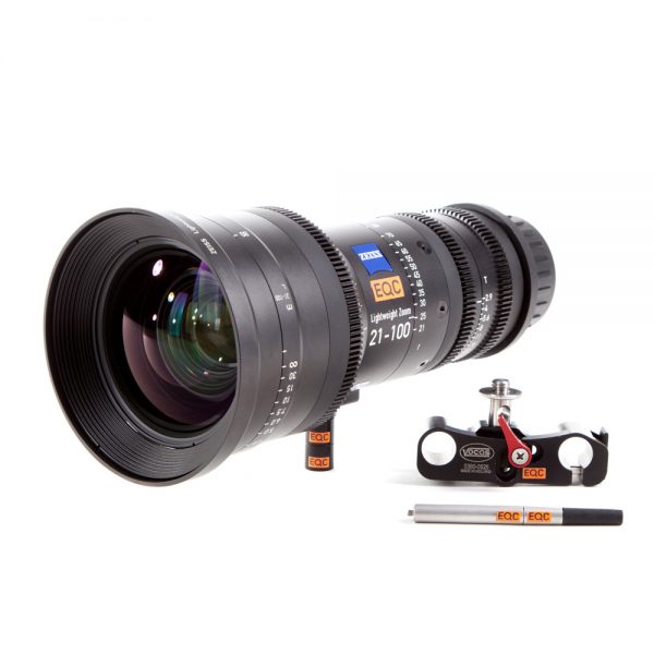 Zeiss LWZ.3 Lightweight Zoom 21-100mm T2.9-3.9 Cine-Zoomobjektiv mit 294° Fokusdrehung.
