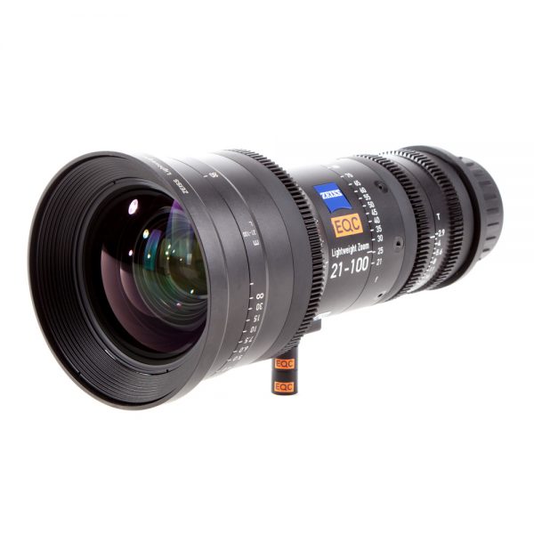Zeiss LWZ.3 Lightweight Zoom 21-100mm T2.9-3.9 Cine-Zoomobjektiv mit 294° Fokusdrehung.