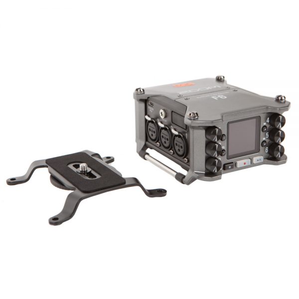 Zoom F6 MultiTrack Field Rekorder mit sechs XLR-Eingängen und 32-Bit-Float-Aufnahmefunktion.