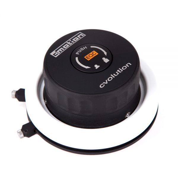 cmotion cvolution Knob Solo elektronischer Follow-Focus mit Drehrad zur Funkübertragung des Fokus.