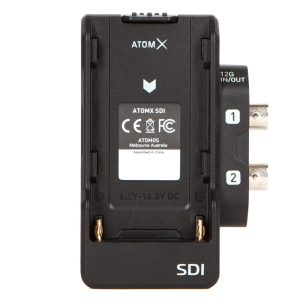 Atomos AtomX SDI Erweiterungsmodul mit zwei 12G-BNC-Anschlüssen für den Atomos Ninja V.