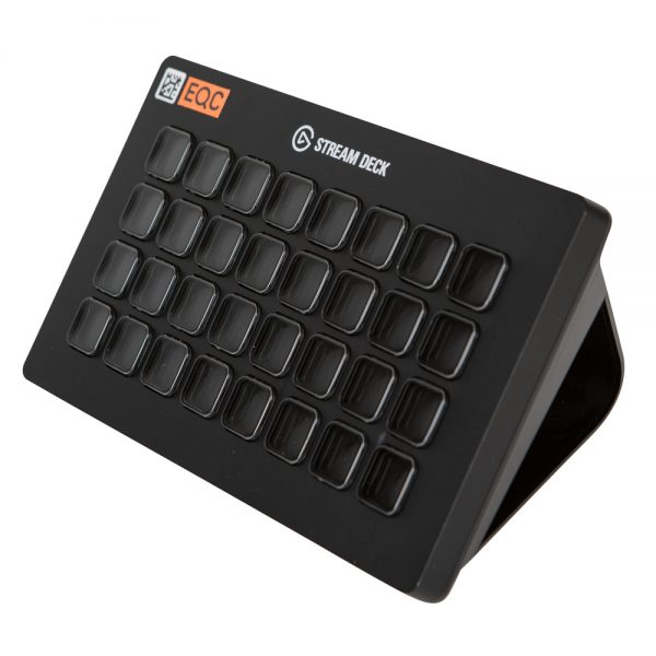 Elgato Stream Deck XL Streaming-Controller mit 32 programmierbaren LCD-Tasten für Windows und Mac.