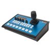 IP-PTZ-Controller mit Halleffekt-Joystick zur Steuerung von Pan, Tilt, Zoom und Fokus mehrerer Kameras über PoE. SKAARHOJ PTZ Pro Controller für PTZ-Kameras mit 3-Achsen-Halleffekt-Joystick und PoE-Unterstützung.