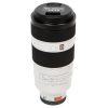 Sony FE 100-400mm f/4.5-5.6 GM OSS Telezoomobjektiv mit abnehmbarer Stativschelle und 77-mm-Filtergewinde.