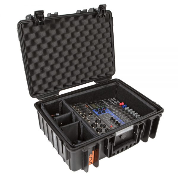 Zoom LiveTrak L-8 portabler Digitalmixer und Rekorder mit sechs XLR-Eingängen und zehn Fadern.
