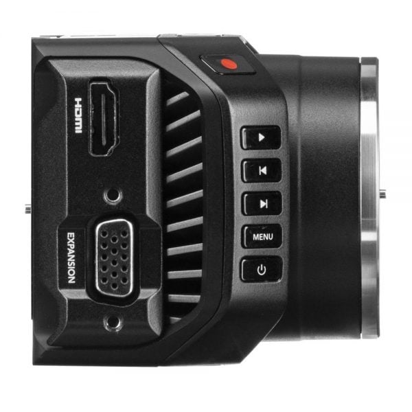 Blackmagic Micro Cinema Camera, Miniatur-Cine-Kamera mit Super-16-Sensor und 13 Blenden Dynamikumfang.