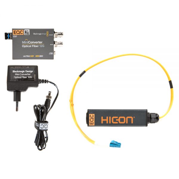 Blackmagic Design Mini Converter Optical Fiber 12G Konverter für bidirektionale SDI-zu-Glasfaser-Wandlung bis DCI 4K.