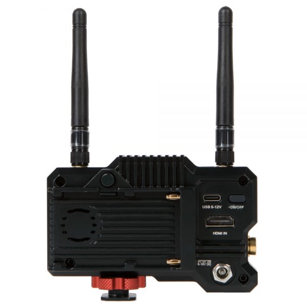 Hollyland Mars 400S Pro HDMI + SDI Videofunk-System mit HDMI- und SDI-Eingang am Sender.
