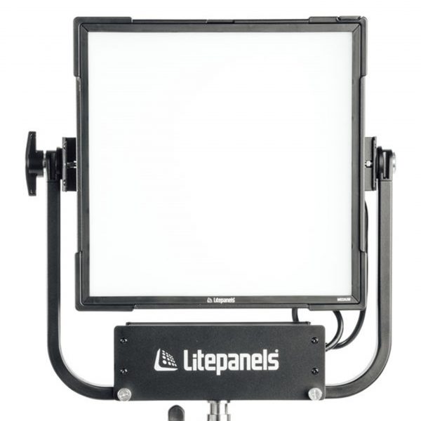 Litepanels Gemini 1x1 Soft Panel RGBWW-LED-Leuchte mit CRI 97 und Farbtemperaturbereich 2700 bis 10000 K.