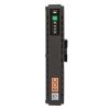 Unterbrechungsfreie 37-Wh-Stromversorgung mit V-Mount-Halterung, passend für den Pan/Tilt Remote Head der BMMSC4K. Mini USV Akku mit 12 V und 10.000 mAh Kapazität sowie V-Mount-Halterung für unterbrechungsfreie Stromversorgung.