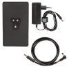 Unterbrechungsfreie 37-Wh-Stromversorgung mit V-Mount-Halterung, passend für den Pan/Tilt Remote Head der BMMSC4K. Mini USV Akku mit 12 V und 10.000 mAh Kapazität sowie V-Mount-Halterung für unterbrechungsfreie Stromversorgung.