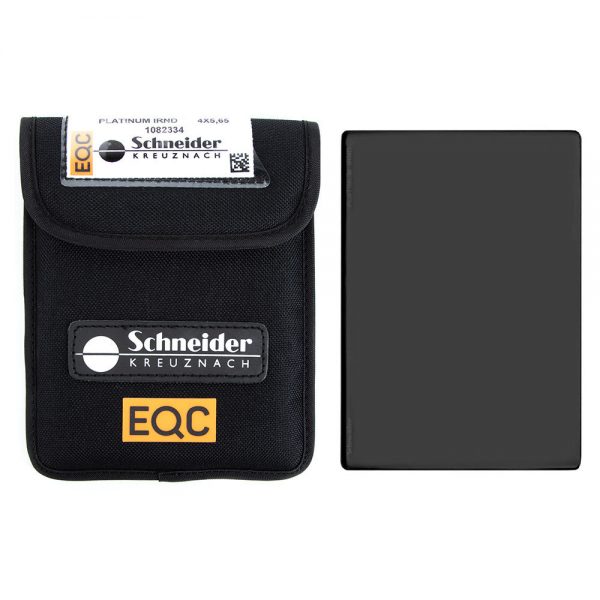 Schneider 4x5.65 Platinum IRND 1.5 Filter aus Water-White-Glas, im Set inklusive Schneider-Kreuznach-Tasche.