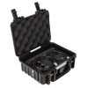 Kabelgebundener FIZ-Controller für Blackmagic Micro Cinema und Micro Studio 4K, inklusive Breakout-Box für Fremdstrom. CGPro Remote Kontrollbox für Blackmagic Micro Cameras mit fünf Tasten für ISO, WB, Autofokus und REC.