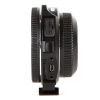 Elektronischer Adapter mit integrierter Steuerung der Objektivblende, bedienbar über die Kamera. Metabones BMPCC-T-EF-Speedbooster 0.58 zeigt seitlich einen USB-Anschluss und einen Schalter am Gehäuse.
