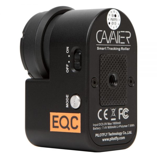 Pilotfly Cavalier Smart Tracking Roller, motorisierte Halterung mit 360-Grad-Schwenkbereich für Monitor oder Leuchte.
