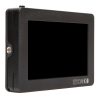 Kompakter 4,3-Zoll-On-Camera-Monitor mit HDMI-Durchschleifung, Fokus Assist und Falschfarben-Anzeige. SmallHD DP4 Kamera Monitor 4,3 Zoll in seitlicher Ansicht mit kompaktem Aluminiumgehäuse.