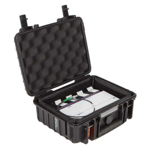 Ambient Clockit Master Klappe ACD101 Timecode-Klappe mit Quarzoszillator-Genauigkeit unter 1 Frame pro Tag.