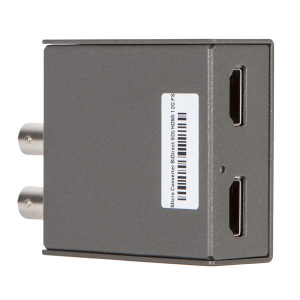 Blackmagic Design BiDirectional 12G SDI/HDMI Micro Konverter mit automatischer Erkennung bis Ultra HD.
