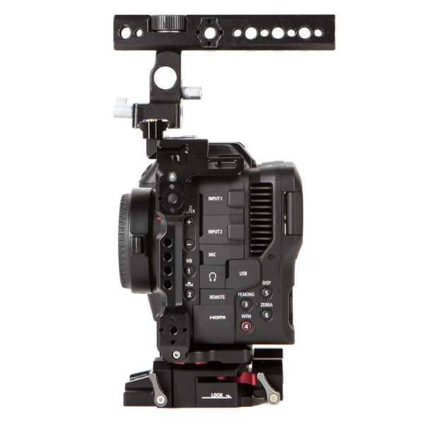 Canon EOS C70 Cine-Kamera mit Super-35-Dual-Gain-Sensor und eingebauten ND-Filtern bis 10 Stops.