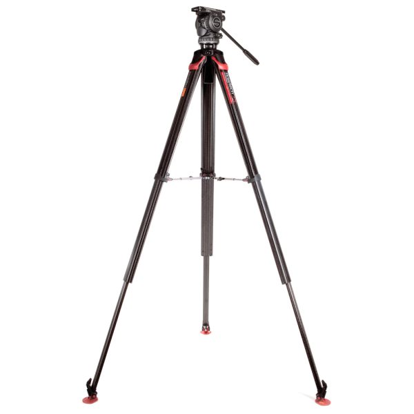Das Sachtler aktiv8T mit Flowtech 75mm MS Stativ ist für Dokumentar-, News- und Unternehmensproduktionen ausgelegt.