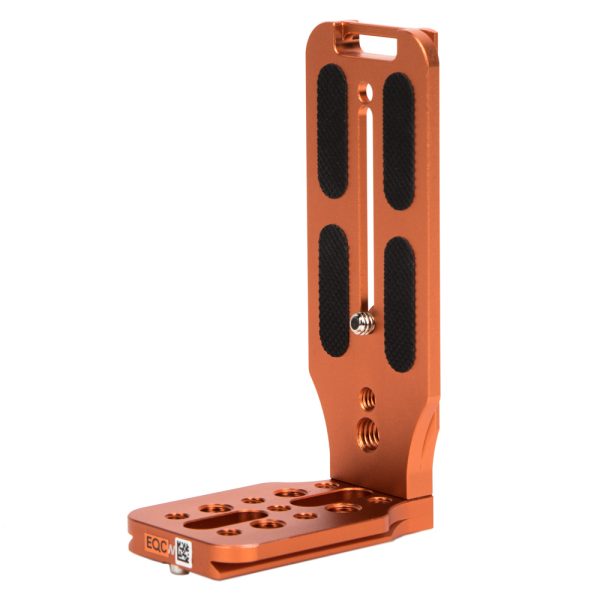 Vertical L Kameraplatte aus CNC-gefräster Aluminiumlegierung für 90-Grad-Hochformataufnahmen.