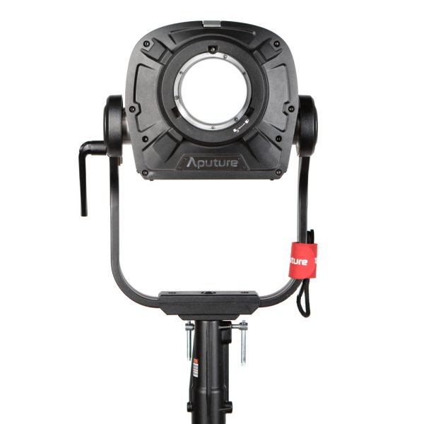 Aputure Light Storm LS 1200d Pro Tageslicht-LED-Scheinwerfer mit 5600 K Farbtemperatur und Bowens-Mount.