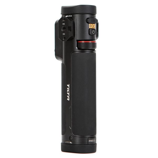 Tilta Fernbedienungsgriff für den Ring Grip mit Fokusrad und Display zur drahtlosen Gimbal-Steuerung.