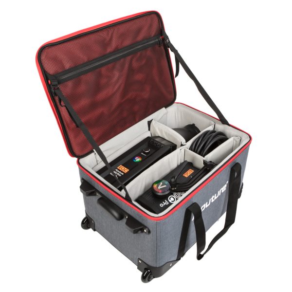 Aputure Light Storm LS 600c Pro RGBWW-LED-Scheinwerfer mit Farbtemperatur 2300 bis 10.000 K und Bowens-Anschluss.