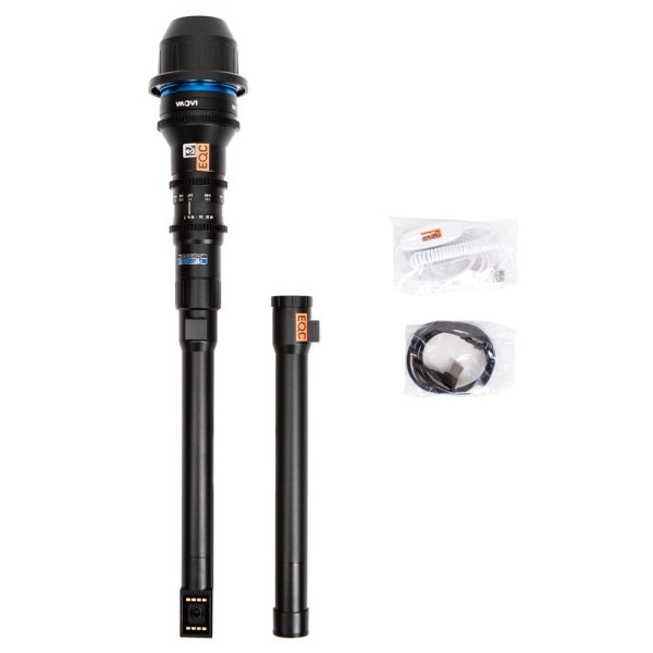 Laowa 24mm T14 Periprobe-Objektiv PL Mount mit austauschbarem, geradem Sondenrohr.