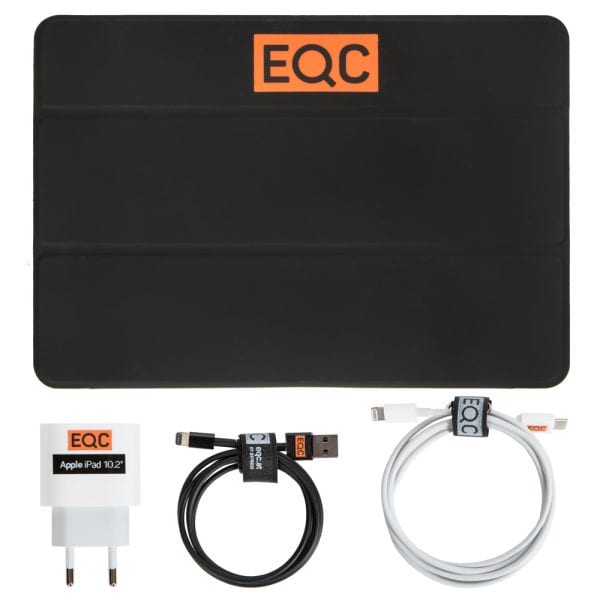 Apple iPad 10,2 Zoll mit vorinstallierter DV-Prompter-Software für Teleprompter-Anwendungen am Set.