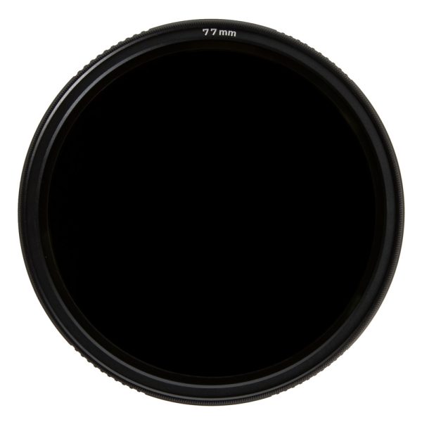 Der Freewell Vari-ND-Filter mit 77mm Gewinde deckt den Dichtebereich ND1.8 bis ND2.7 stufenlos ab.
