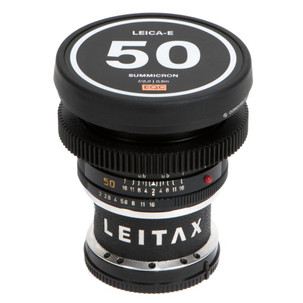 Leica Summicron/Elmarit Cine-Objektiv-Set mit fünf Festbrennweiten für Sony-Vollformat-E-Mount.