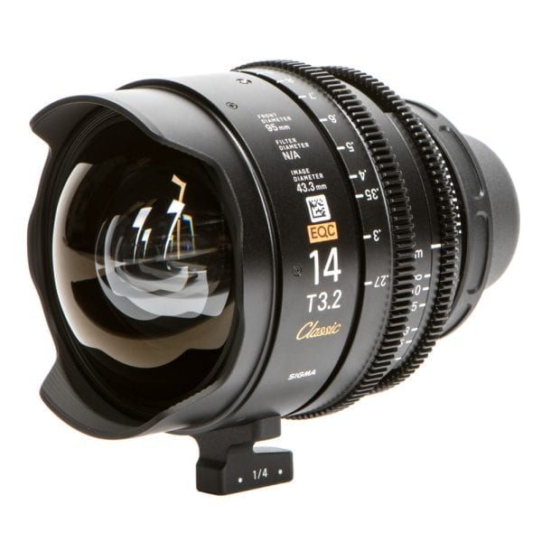Sigma Classic Art ist ein PL-Mount-Cinema-Objektivset mit fünf Festbrennweiten von 14 bis 85mm.