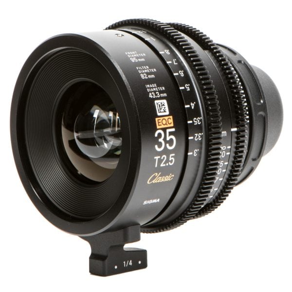 Sigma Classic Art ist ein PL-Mount-Cinema-Objektivset mit fünf Festbrennweiten von 14 bis 85mm.