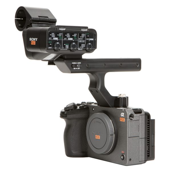 Sony FX30, kompakte APS-C-Cine-Kamera mit 4K-UHD-Aufnahme bis 120p und dualer Basis-ISO.