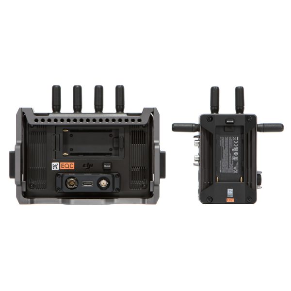 DJI Transmission Combo Videofunk mit 7-Zoll-Touchscreen-Monitor und bis zu 6 km Reichweite.