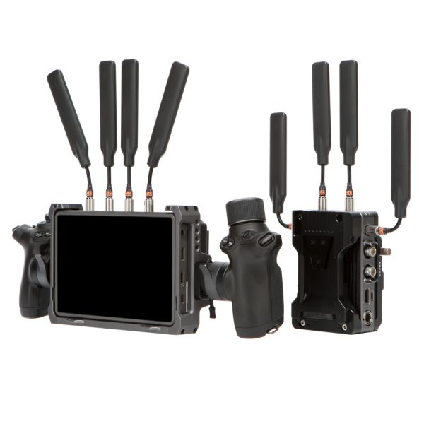 DJI Transmission Combo Videofunk mit 7-Zoll-Touchscreen-Monitor und bis zu 6 km Reichweite.